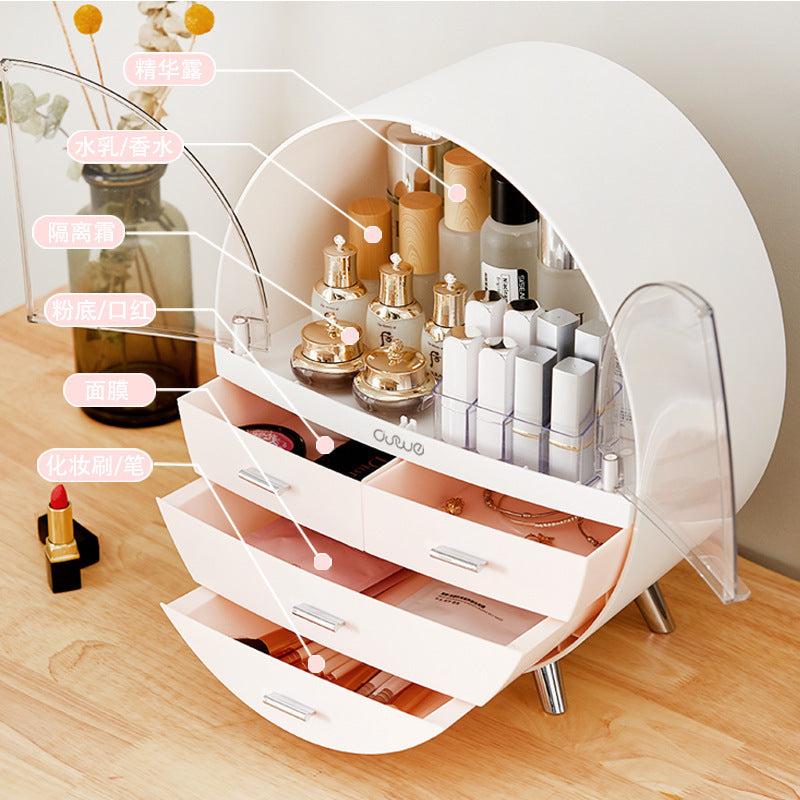 Boîte de Rangement de Bureau Yinglai – Grande Capacité 18L – Design Créatif et Durable