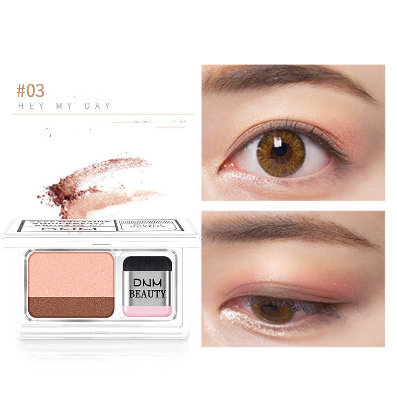Palette Fard à Paupières Double Couleur LAIKOU – Waterproof & Ultra Brillance