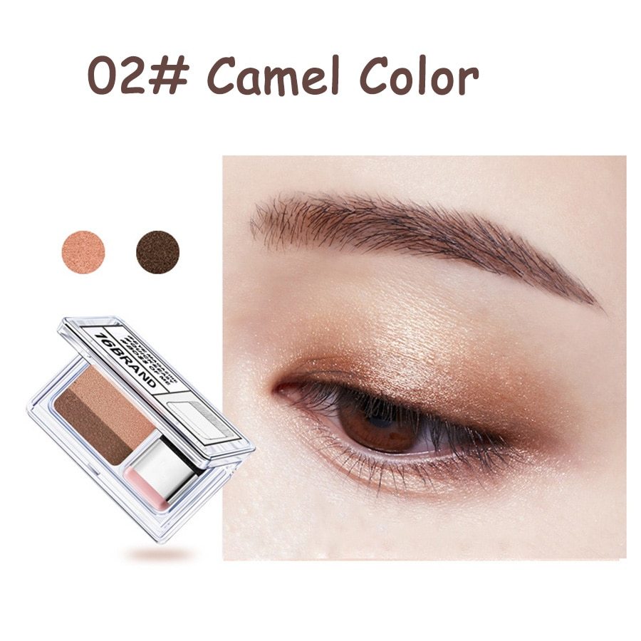 Palette Fard à Paupières Double Couleur LAIKOU – Waterproof & Ultra Brillance