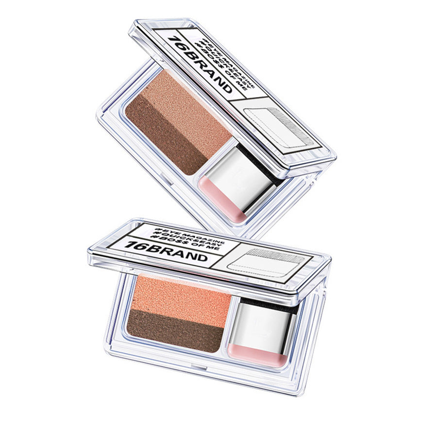 Palette Fard à Paupières Double Couleur LAIKOU – Waterproof & Ultra Brillance
