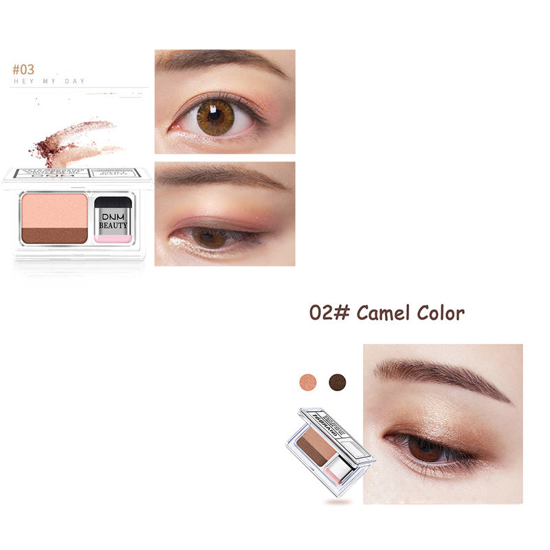 Palette Fard à Paupières Double Couleur LAIKOU – Waterproof & Ultra Brillance
