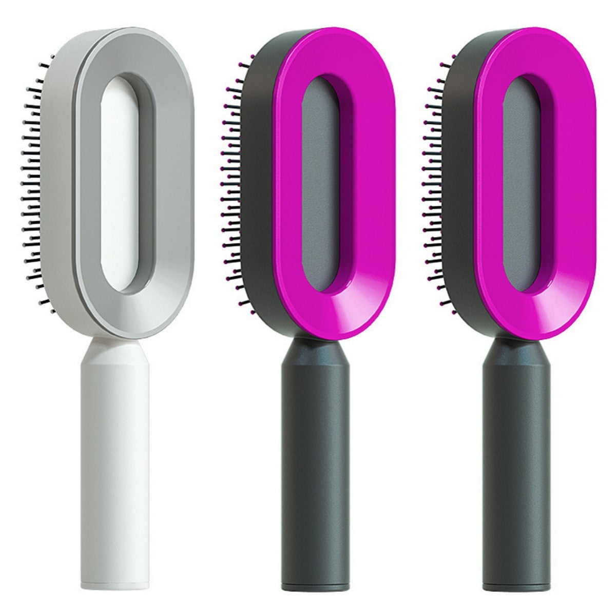 Brosse Auto-Nettoyante 3D – L’Allié Idéal pour des Cheveux Sains et Sans Douleur