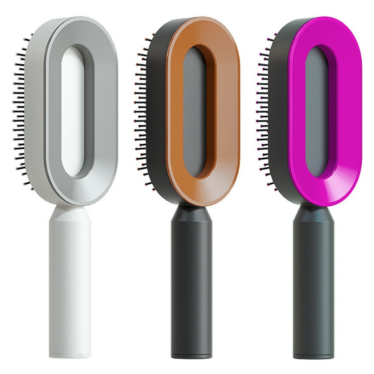 Brosse Auto-Nettoyante 3D – L’Allié Idéal pour des Cheveux Sains et Sans Douleur