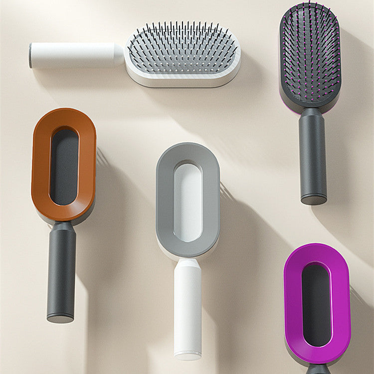 Brosse Auto-Nettoyante 3D – L’Allié Idéal pour des Cheveux Sains et Sans Douleur