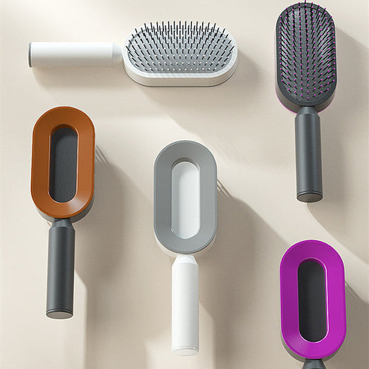 Brosse Auto-Nettoyante 3D – L’Allié Idéal pour des Cheveux Sains et Sans Douleur