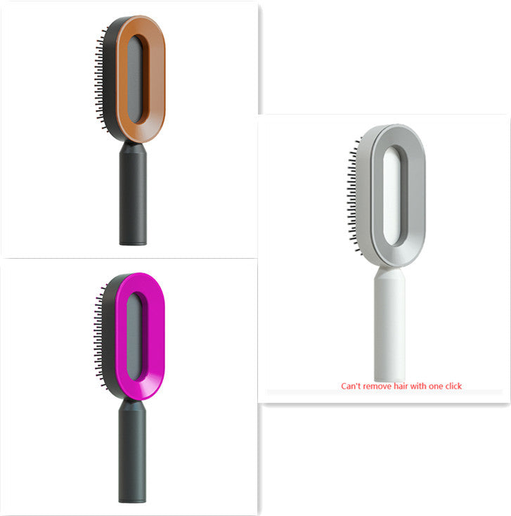 Brosse Auto-Nettoyante 3D – L’Allié Idéal pour des Cheveux Sains et Sans Douleur