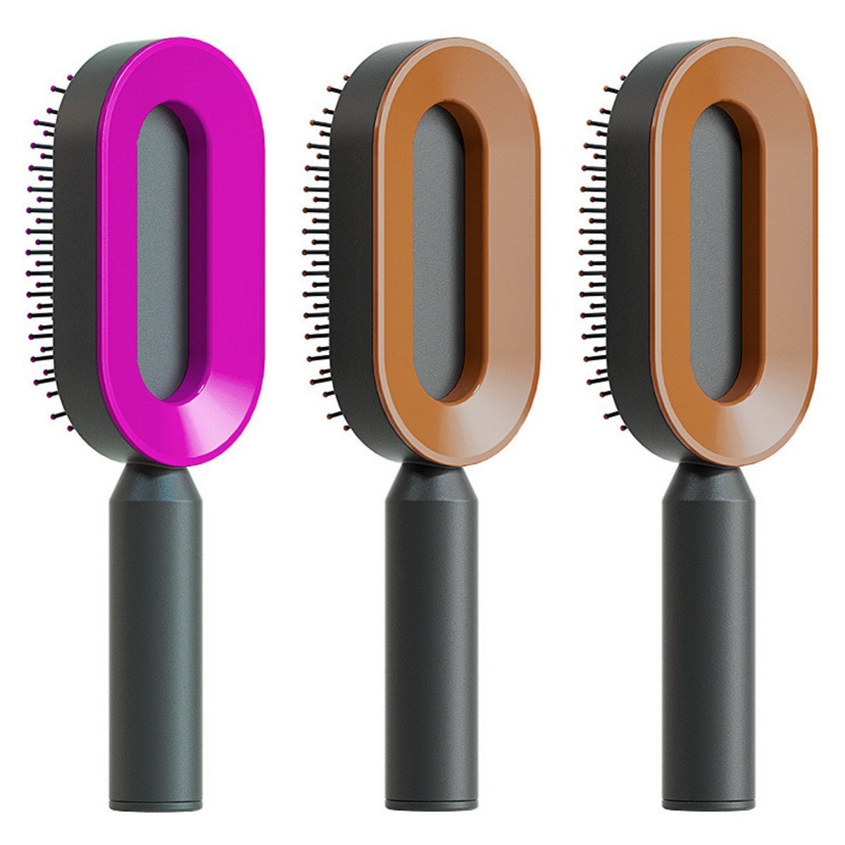 Brosse Auto-Nettoyante 3D – L’Allié Idéal pour des Cheveux Sains et Sans Douleur