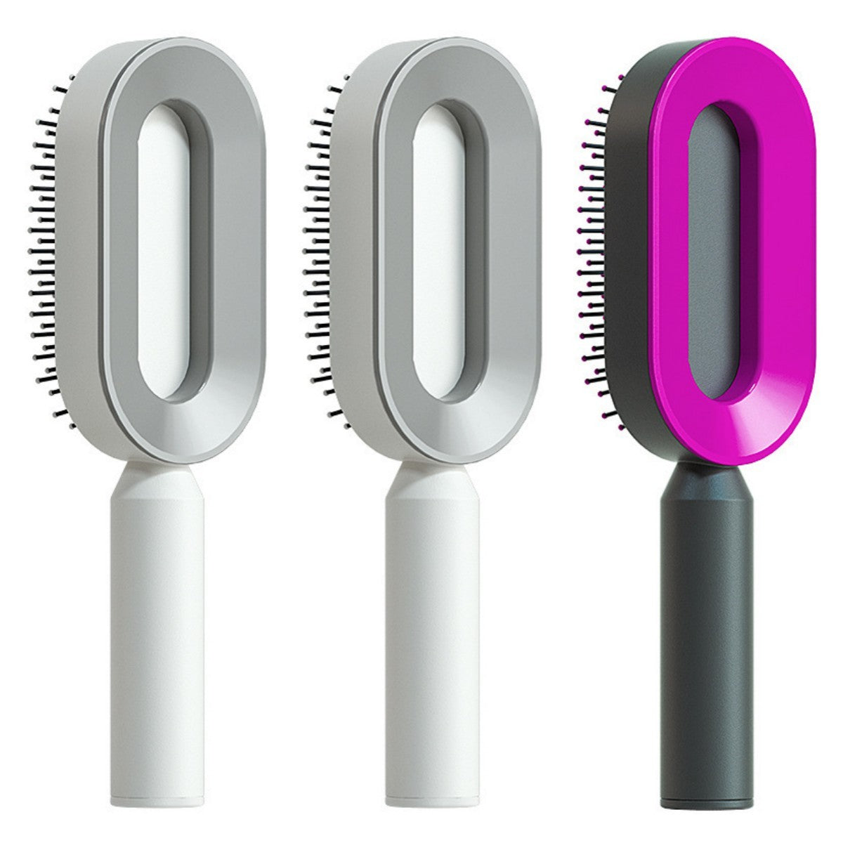 Brosse Auto-Nettoyante 3D – L’Allié Idéal pour des Cheveux Sains et Sans Douleur